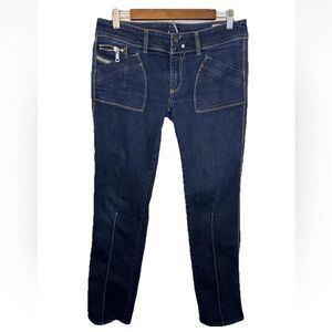 Diesel Women’s Reckfly Special Dark Wash Stretch Bootcut Jeans Size 31x32 EUC